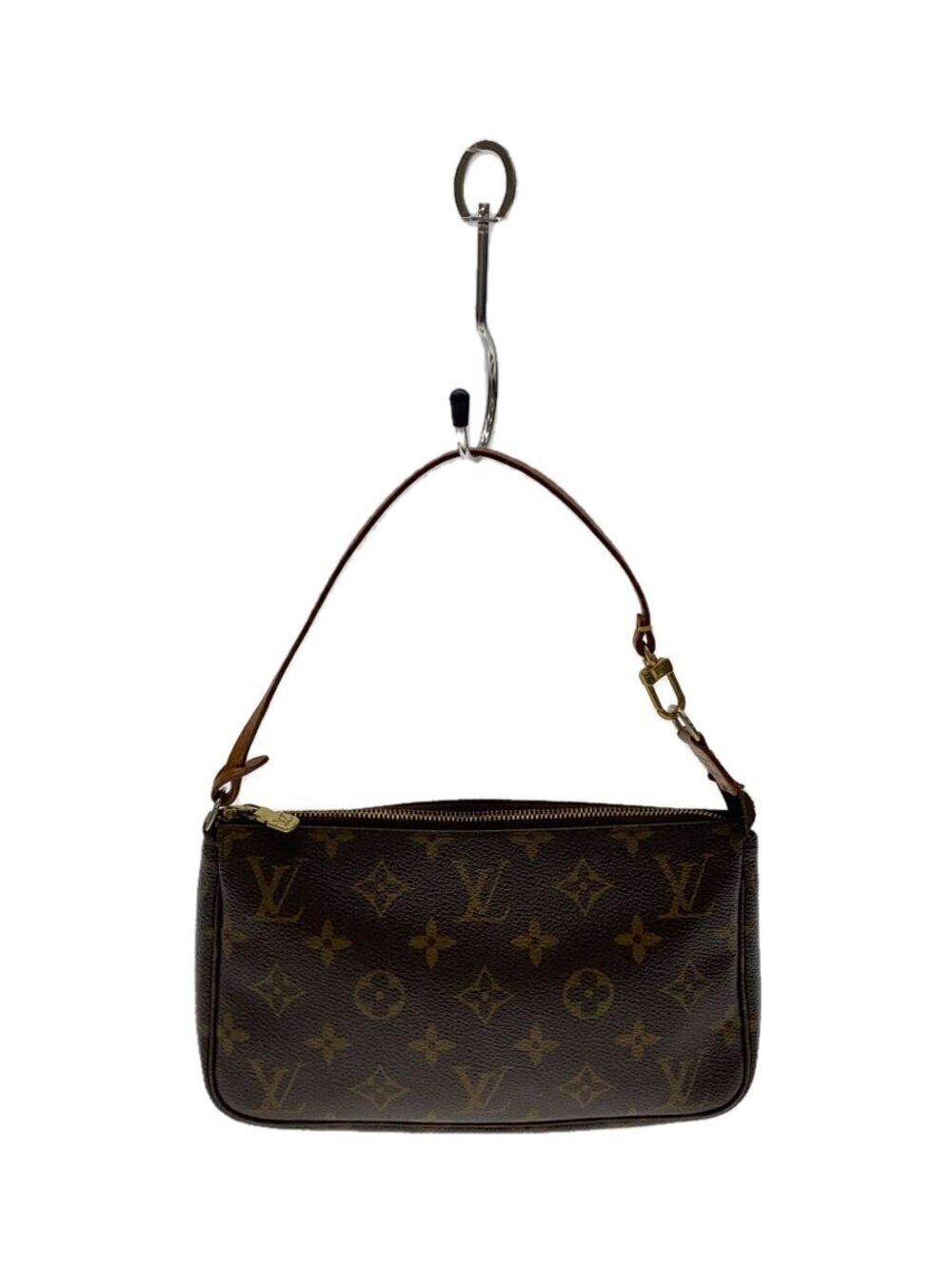 LOUIS VUITTON Pochette Accessoires Monogram Canvas Brown